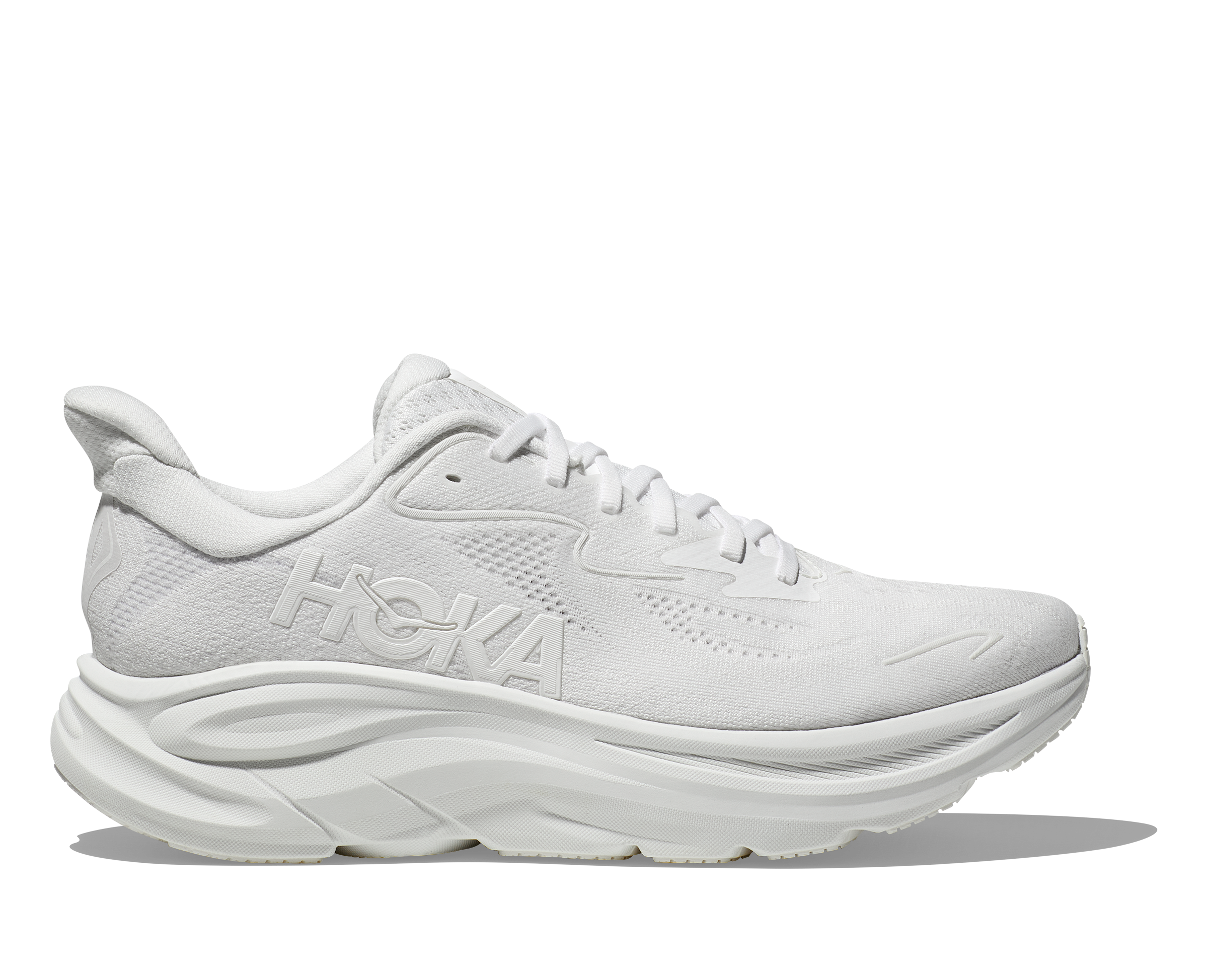 HOKA ONE ONE M's CLIFTON 10 WIDE WHITE / WHITE